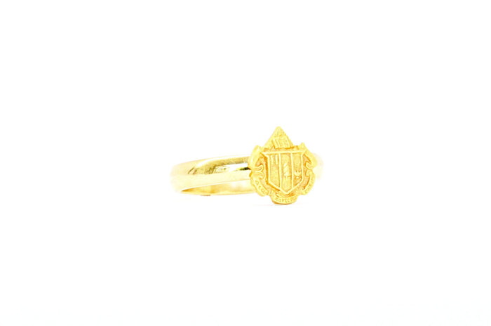 Delta Zeta Crest Ring