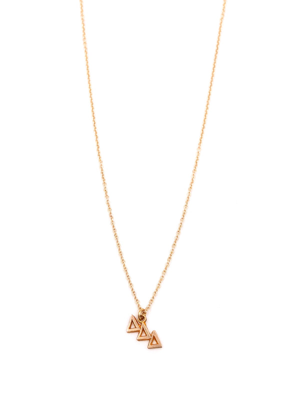 Vintage Delta Delta Delta Lavaliere Ashley Necklace